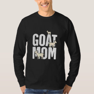 Camiseta Goat Mom Funny Goat Animal