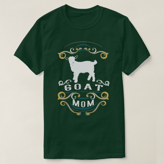 Camiseta Goat Mom Pygmy Goat (Diseño del anverso)