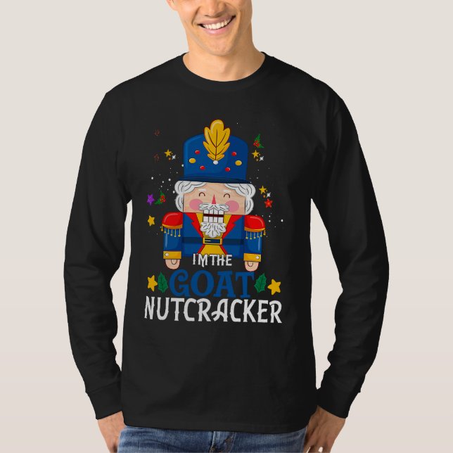 Camiseta Goat Nutcracker Matching Family Group Christmas Pa (Anverso)