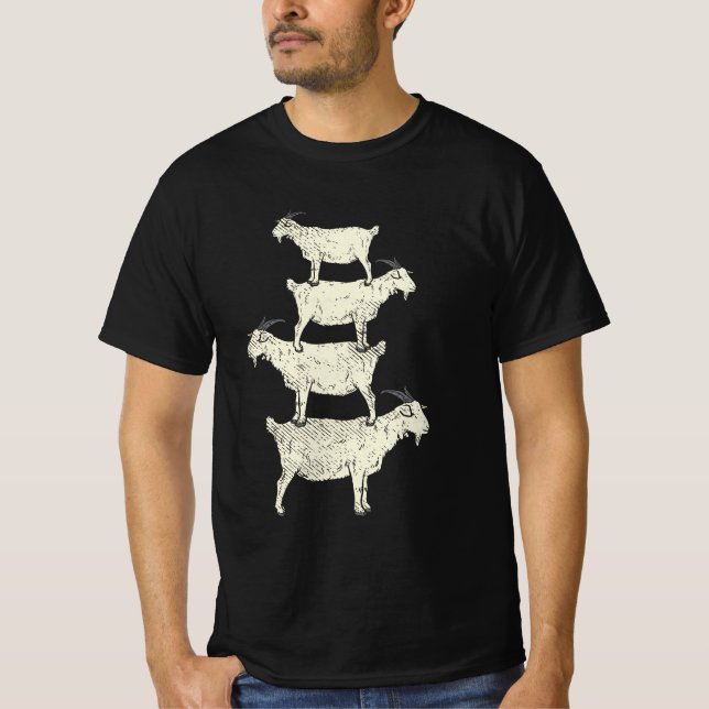 Camiseta Goat Retro (Anverso)