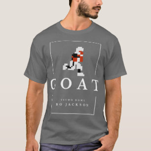 Camiseta GOAT Tecmo Bowl Bo Jackson