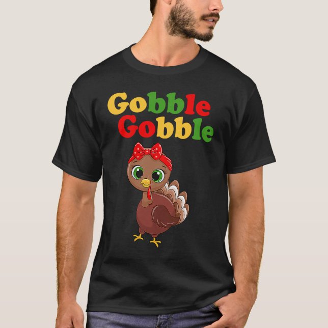 Camiseta Gobble Funny Thanksgiving Day Apparel For Men Wome (Anverso)