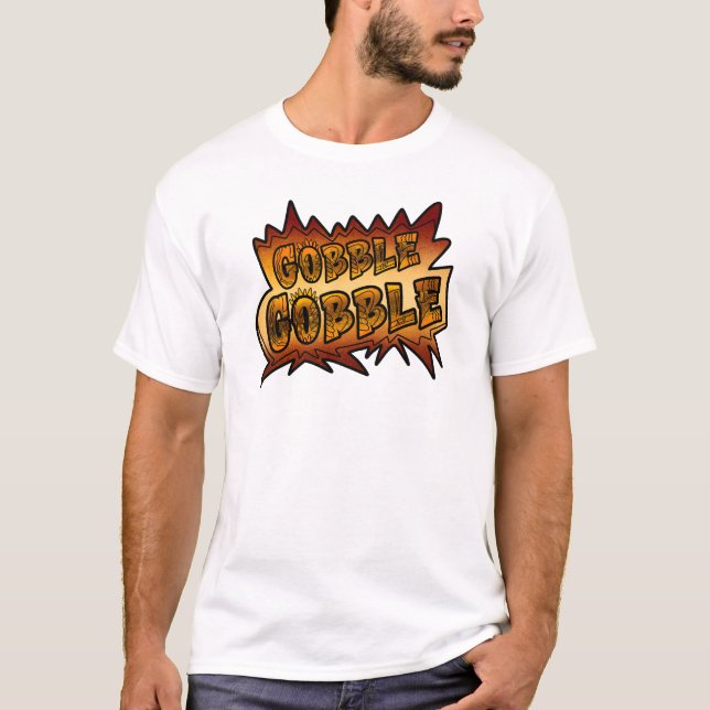 Camiseta Gobble Gobble Graffiti (Anverso)