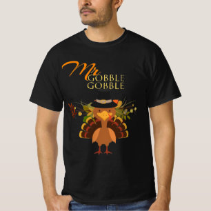 Camiseta Gobble-Gobble-Turquía-Acción de Gracias
