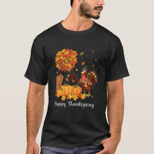 Camiseta Gobble Gobble Turquía otoño otoño otoño feliz grac