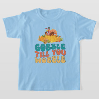 Camiseta Gobble hasta que tambalee el día de Acción de Grac