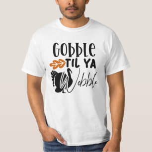 Camiseta Gobble Til Ya Wobble, Diablos divertidos