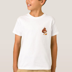 Camiseta Gobble 'Til You Wobble Retro Día de Acción de Grac