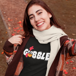 Camiseta Gobble Turkey Thanksgiving Gift