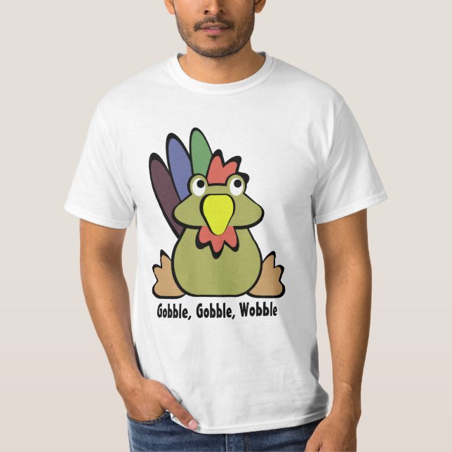 Camiseta Gobble Wobble (Anverso)