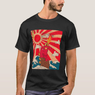 Camiseta Gobblezilla Japonesa Anime Kawaii Turquía Divertid