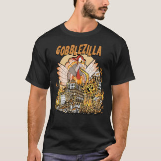 Camiseta Gobblezilla Turquía Acción de Gracias1502png1502