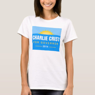 Camiseta Gobernador 2014 de Charlie Crist la Florida