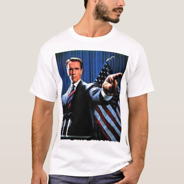Camiseta Gobernador Arnold (Anverso)