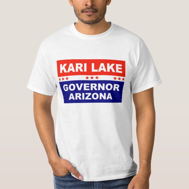 Camiseta Gobernador del lago Kari Arizona (Anverso)