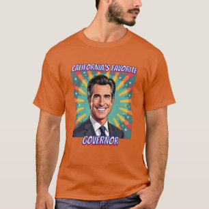 Camiseta Gobernador favorito de California   Gavin Newsom