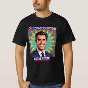 Camiseta Gobernador favorito de California Gavin Newsom