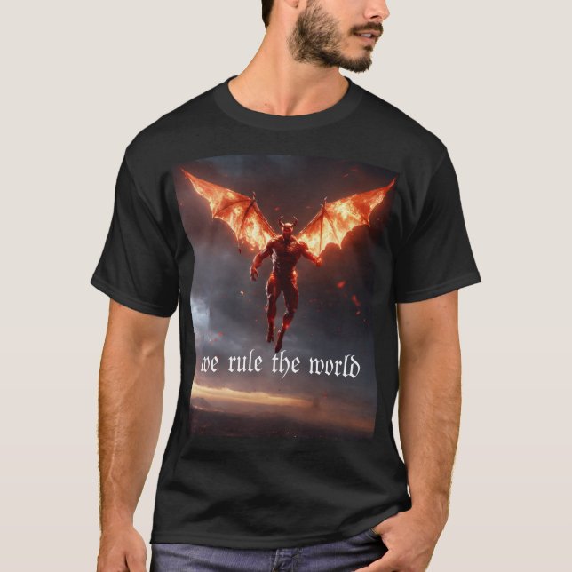Camiseta Gobernamos el mundo (Anverso)
