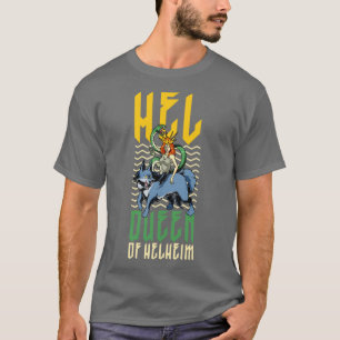 Camiseta Gobernante del submundo Viking Goddess Hel 1