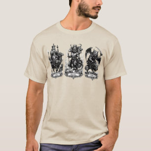 Camiseta Gobernantes demoníacos en fantasía oscura