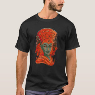 Camiseta Gobernantes nepalíes Kumari robaron estatua nepalí