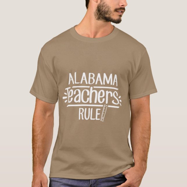 Camiseta Gobierno de profesores de Alabama (Anverso)