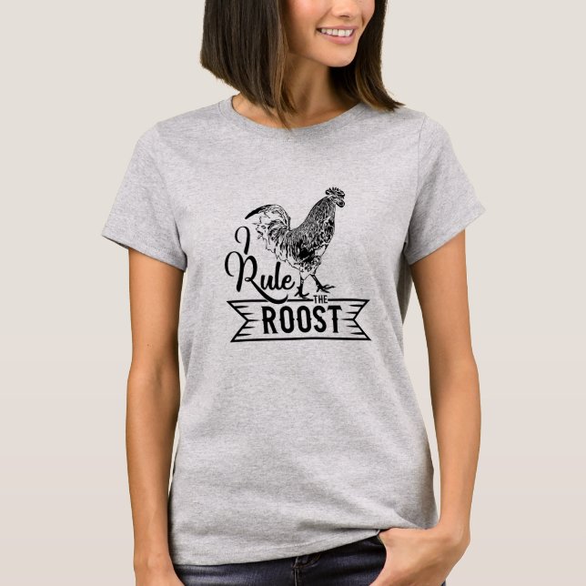 Camiseta Gobierno el gallo del gallinero (Anverso)