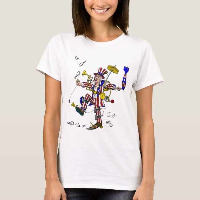 Camiseta Gobierno ilimitado (Anverso)