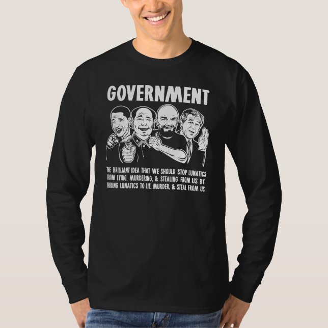 Camiseta Gobierno Lunatics (Anverso)