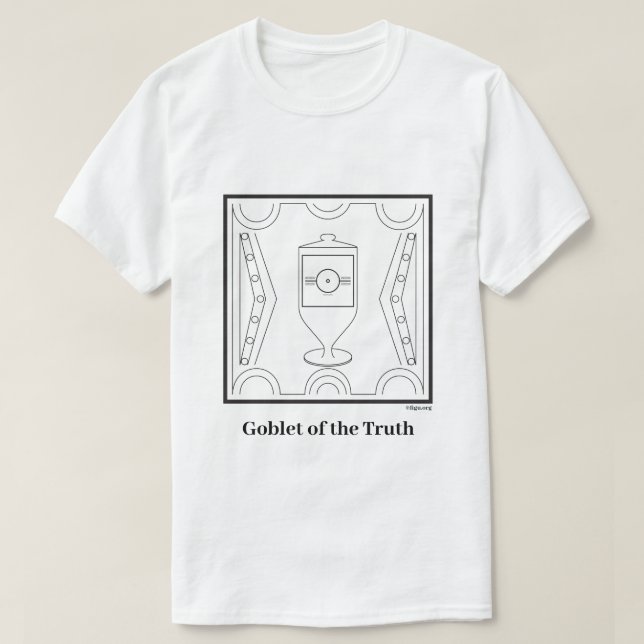 Camiseta Goblet de la verdad (Diseño del anverso)