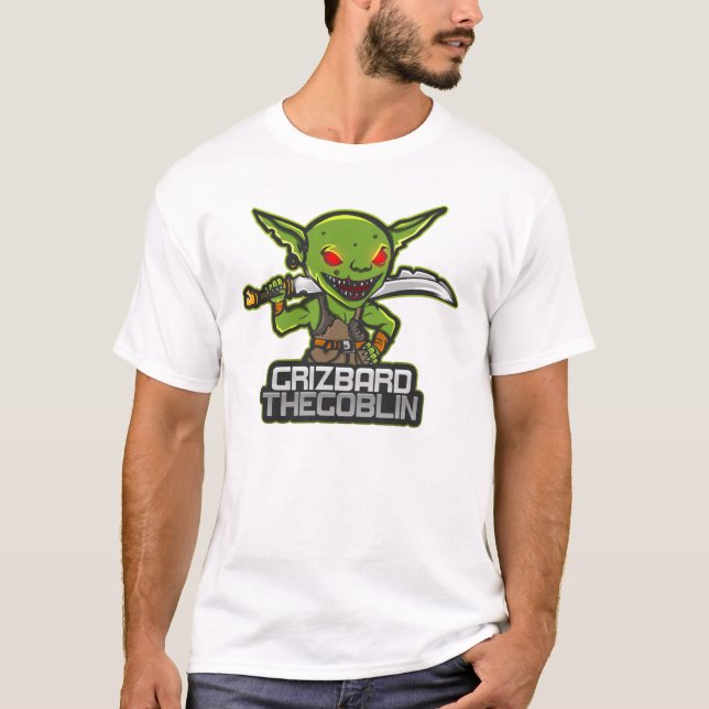 Camiseta Goblin llamado Grizbard (Anverso)