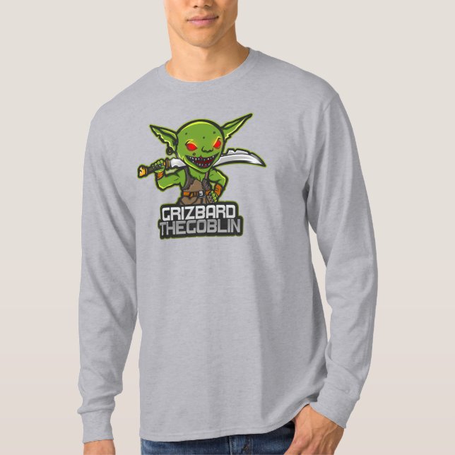 Camiseta Goblin llamado Grizbard (Anverso)
