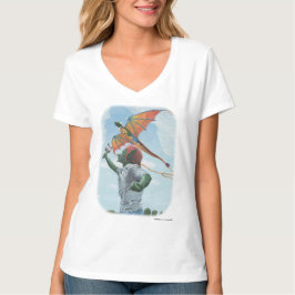Camiseta Goblin Niño Flying Dragon Kite Fantasy Art Shirt