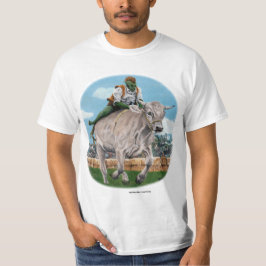 Camiseta Goblin Rider Ox Carreras Fantasy Art T-shirt