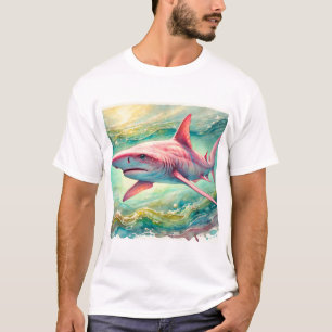 Camiseta Goblin shark 230924AREF131 - Watercolor