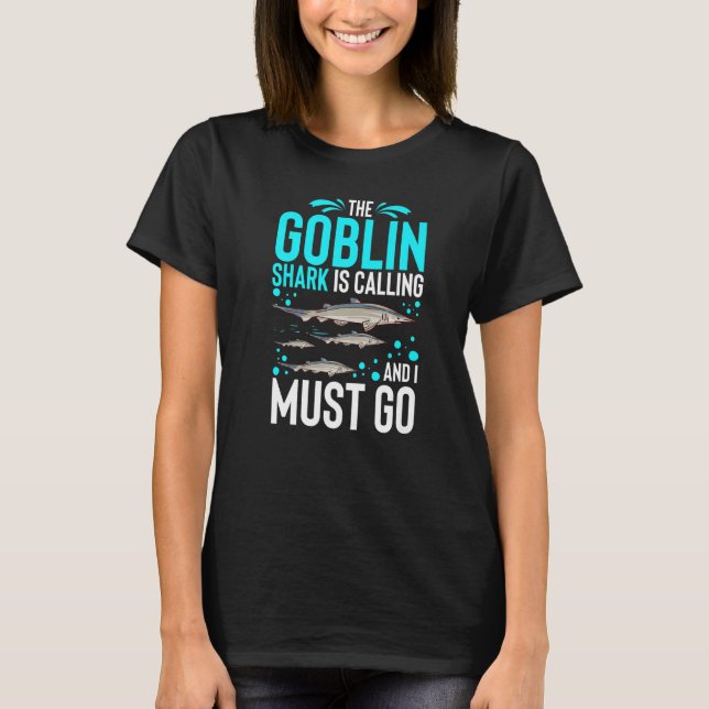 Camiseta Goblin Shark Animal Tooth Ocean 5 (Anverso)