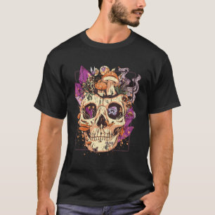 Camiseta Goblincore Estético Grunge Moon Crystroom