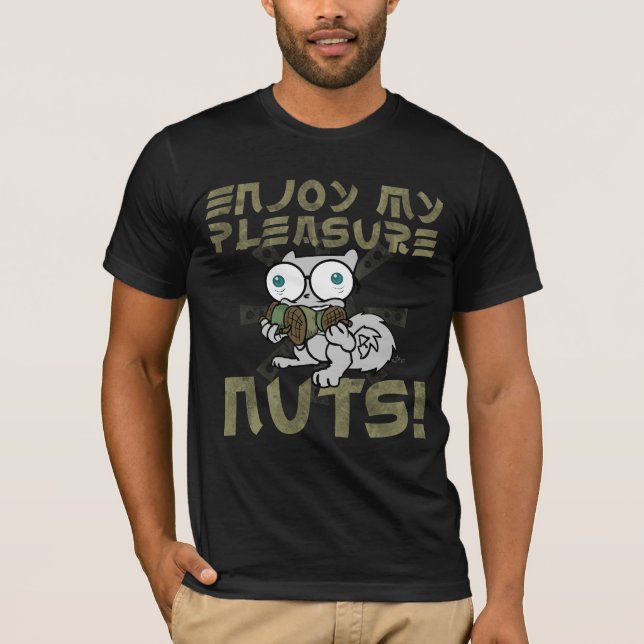 Camiseta Goce de mis nueces del placer (Anverso)