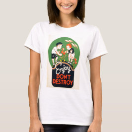Camiseta Goce, no destruya