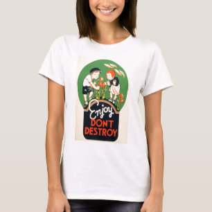 Camiseta Goce, no destruya