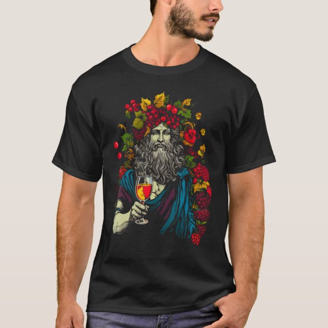 Camiseta God Dionysus Greek Mythology (Anverso)