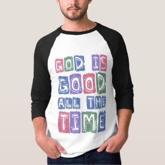 Camiseta God is good All the time Retro faith