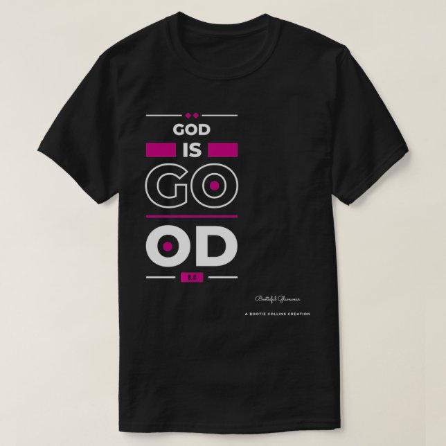 Camiseta God is Good Pullover  (Diseño del anverso)