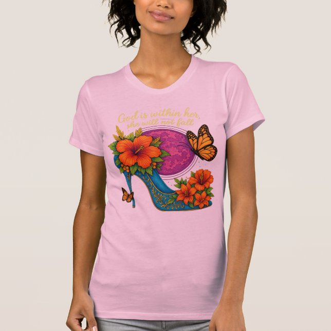 Camiseta God is within her (Anverso)