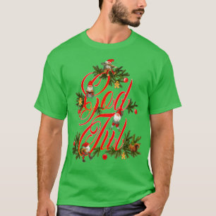 Camiseta God jul Navidades noruegos Noruega Elves Julenisse