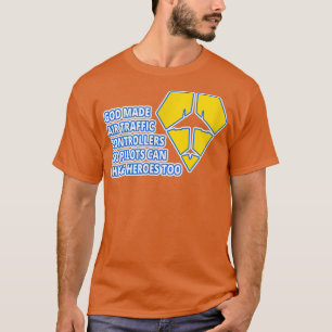 CAMISETA GOD MADE AIR TRAFFIC CONTROLLERS UNIQUE WEAR! A GR