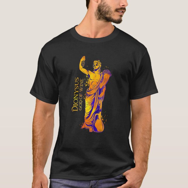 Camiseta God Of Wine  Dionysus (Anverso)