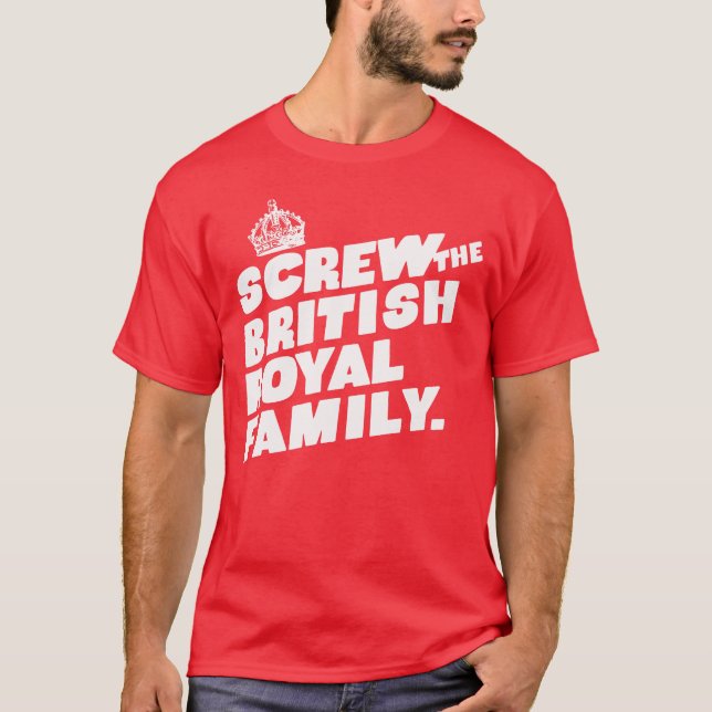 Camiseta God Save The Queen (Anverso)