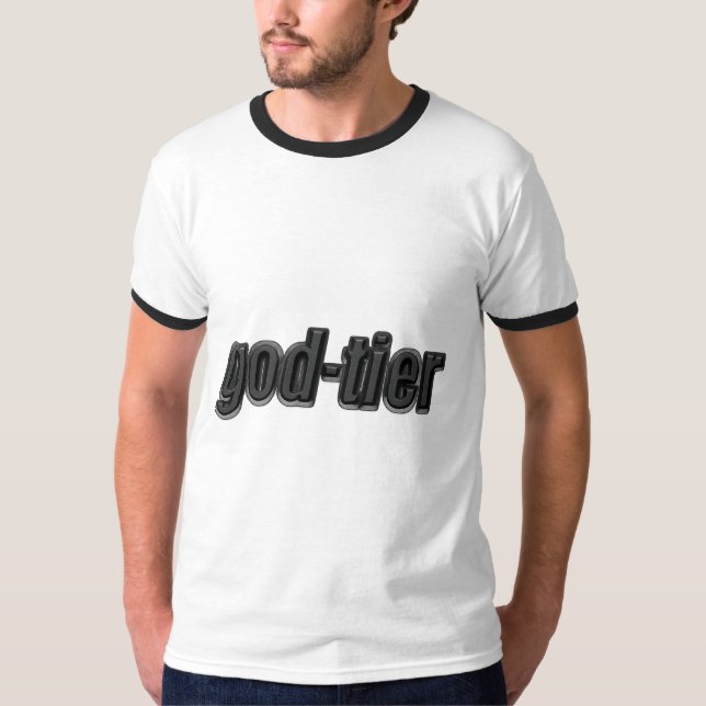 Camiseta God Tier Programmer T-Shirt (Anverso)