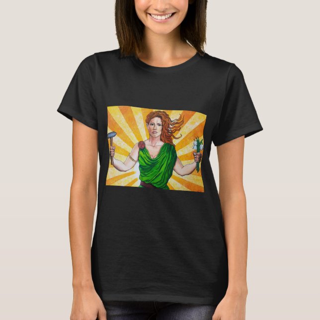 Camiseta Goddess Brigid T-shirt (Anverso)